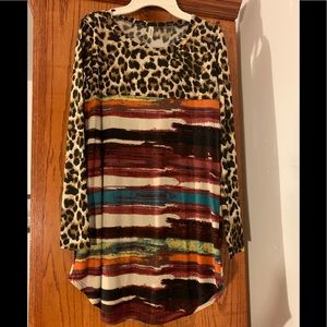 Coco Kelly Leopard shirt.